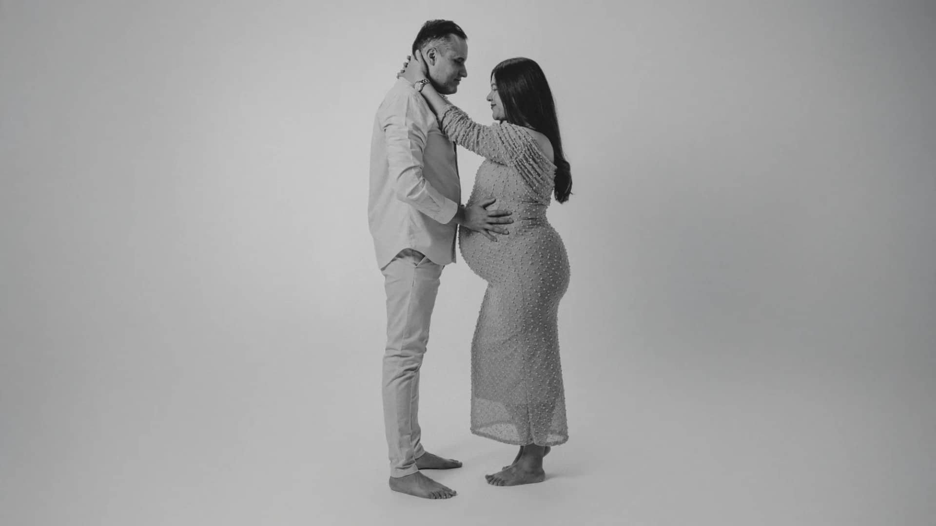 Sesión de maternidad familiar