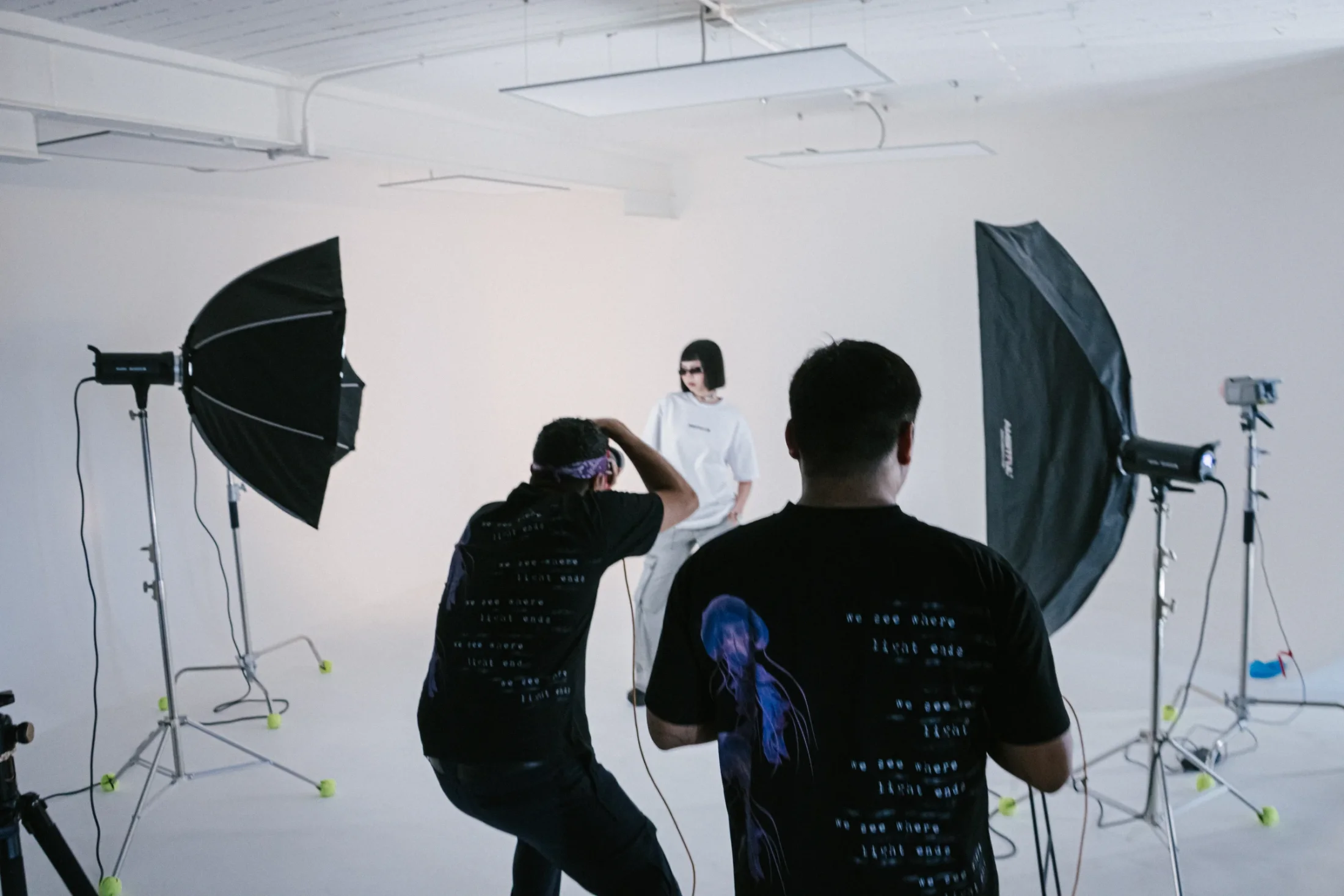 Behind the scenes - sesión de estudio