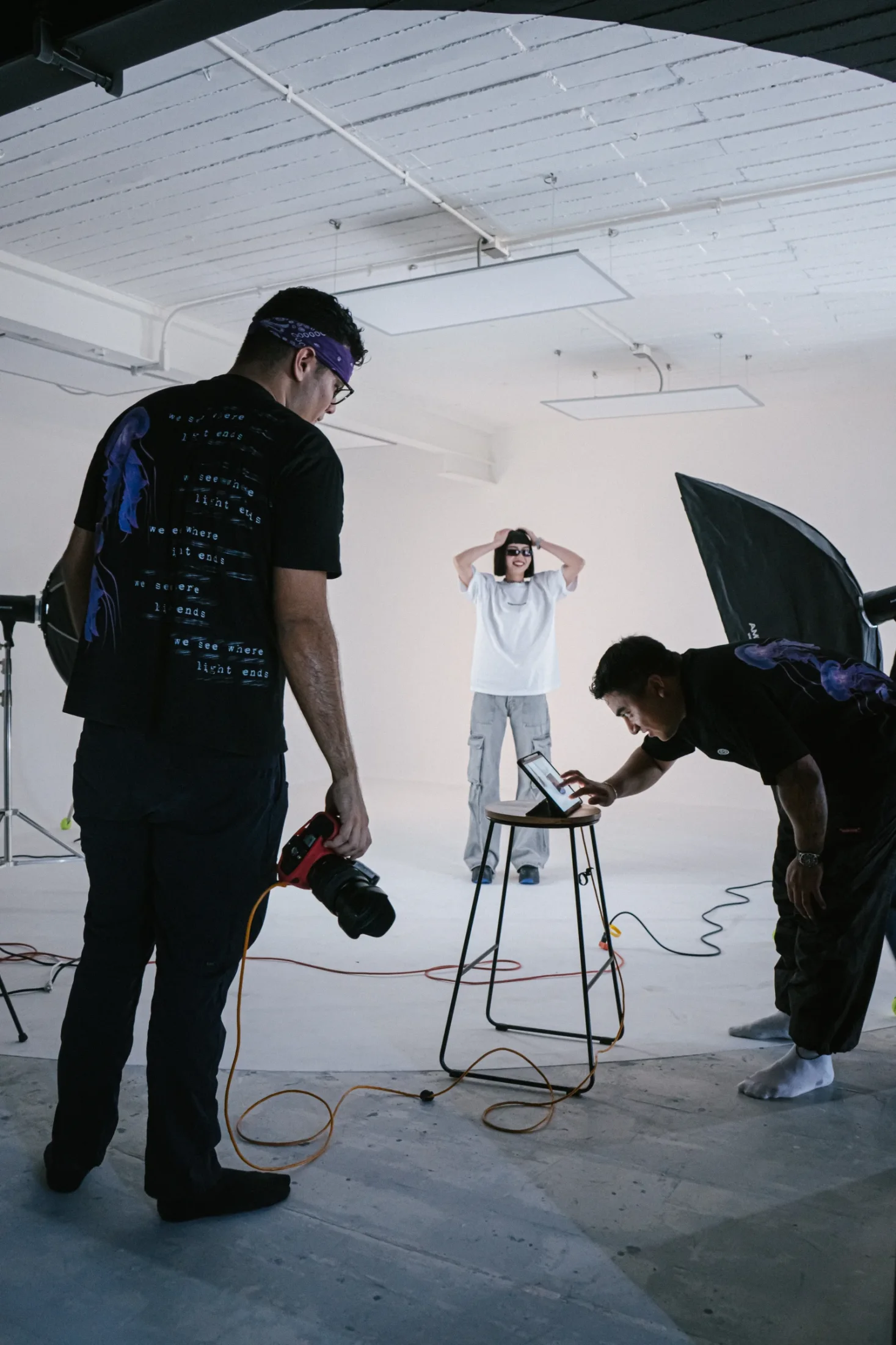 Dirección de sesión fotográfica